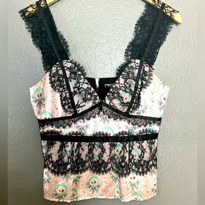 Vintage Nanette Lepore silk cami, size 8